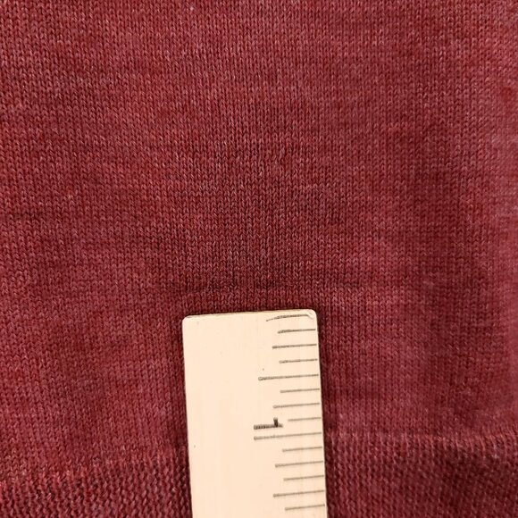 Brook Brothers Sweater Wool Silk Cashmere Womens Medium Red Pullover Top - Picture 3 of 13